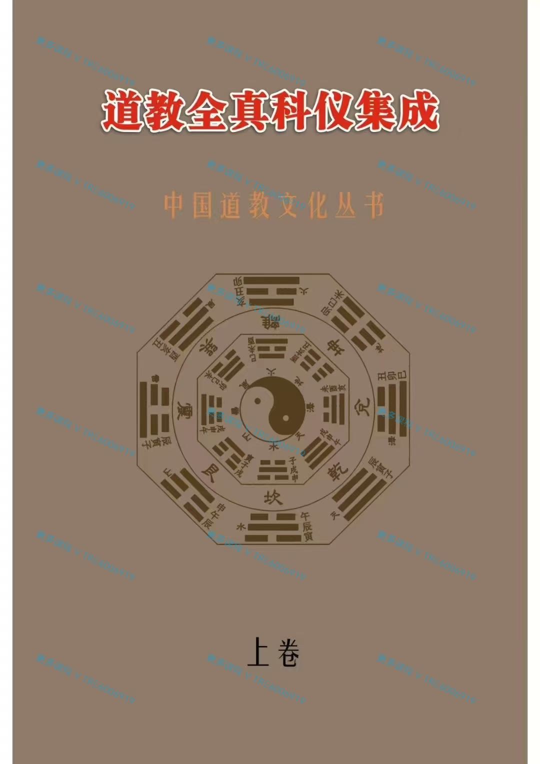 (道教科仪)高清版《道教全真科仪集成》上下册